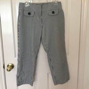 Cute Pin Stripe Capri Pants