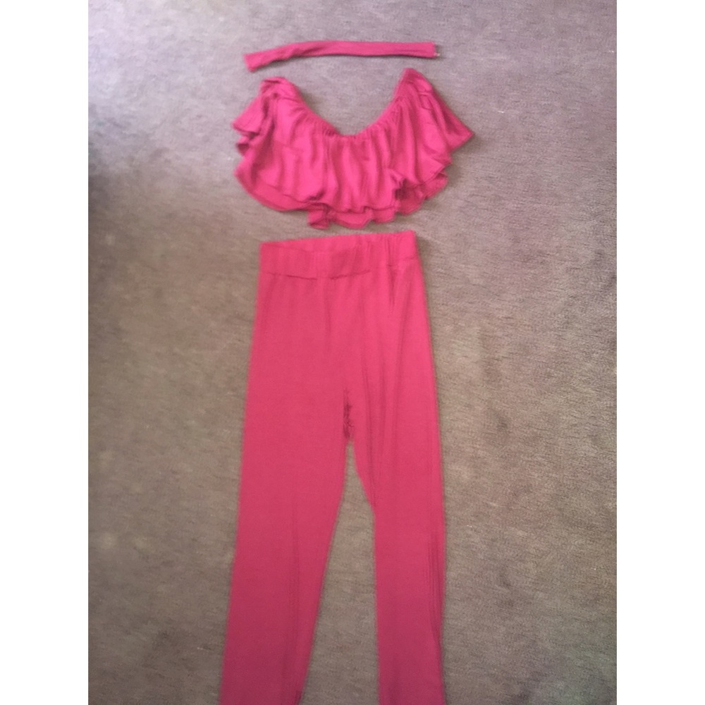 Red ROASO two piece set