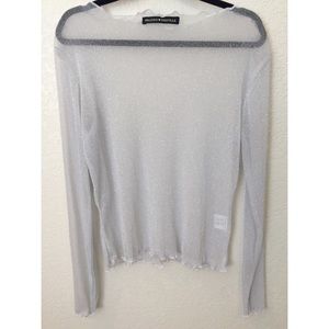 Brandy Melville Glitter top