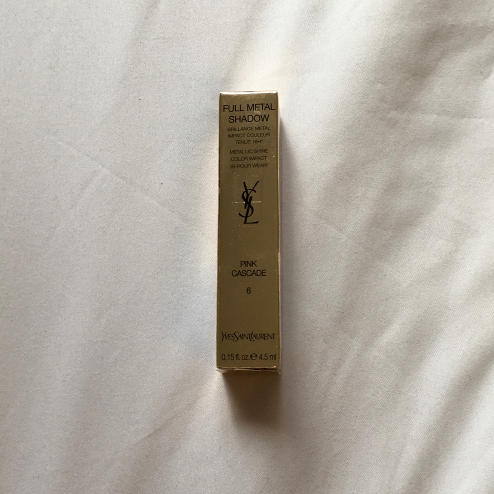 BRAND NEW YSL Full Shadow Metal Pink Cascade 6