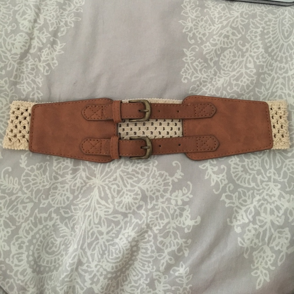 Crochet Buckle Belt