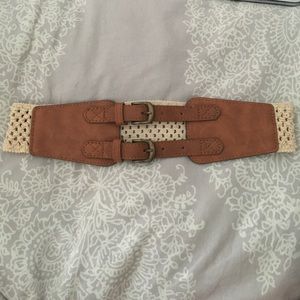 Crochet Buckle Belt