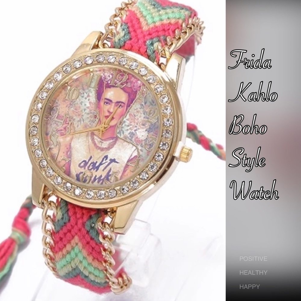 Frida Kahlo Boho Daft Punk Watch