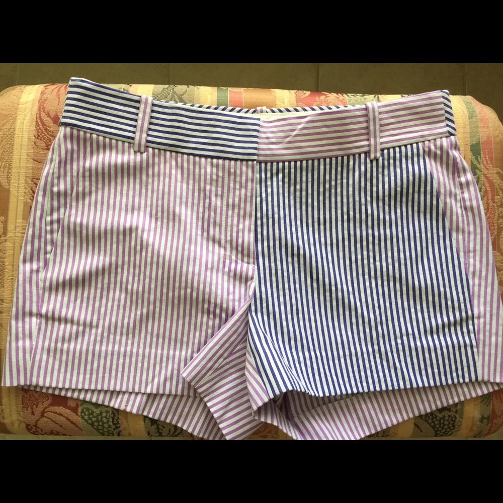 J Crew  Striped  3" Shorts