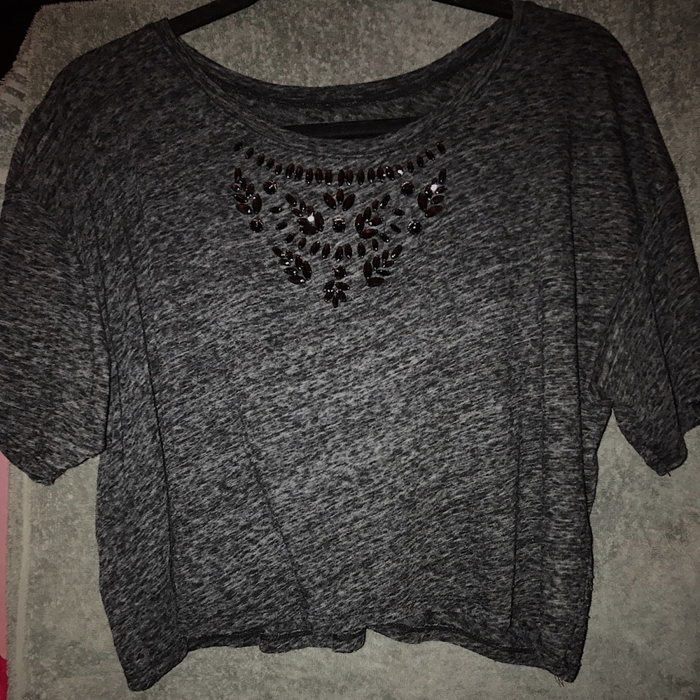 Cropped tee