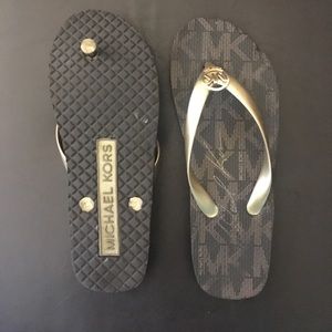 Michael Kors flip flops