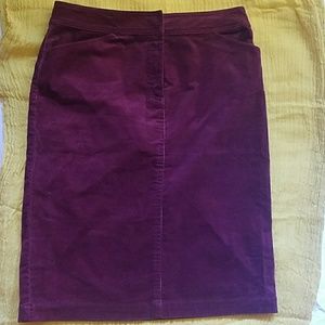 Jcrew corduroy skirt