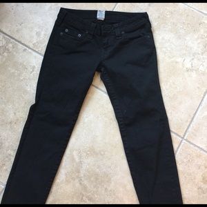 True Religion Black Skinny Jeans