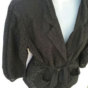 Black Lacey Jacket