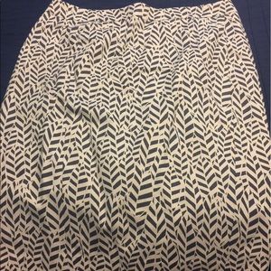 Loft skirt size 10