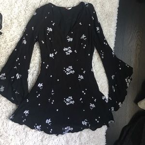 Bell sleeve Free People dress