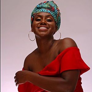 Ankara African Print Double Sided Head Wrap Scarf