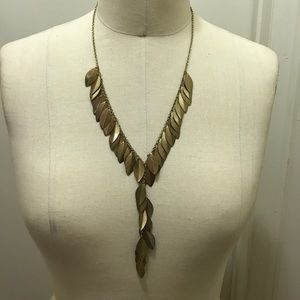 Forever 21 Leaf Chain Necklace