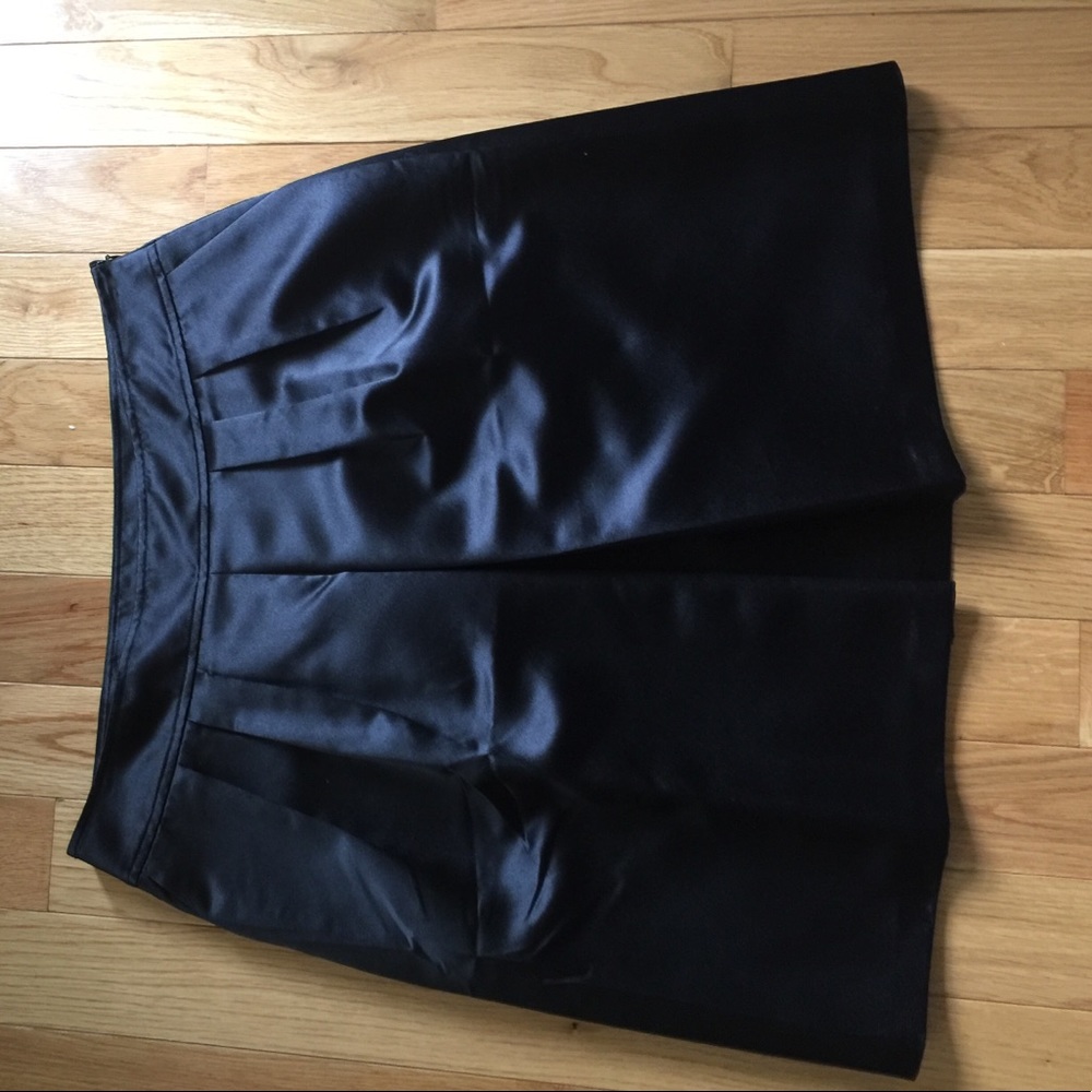 Black Skirt with pleats