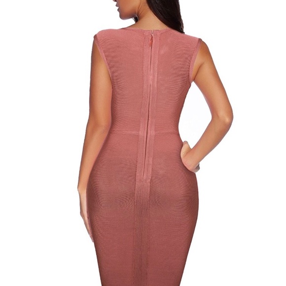 House of CB Bebe Sexy Bodycon Bandage Dress - Picture 3 of 8