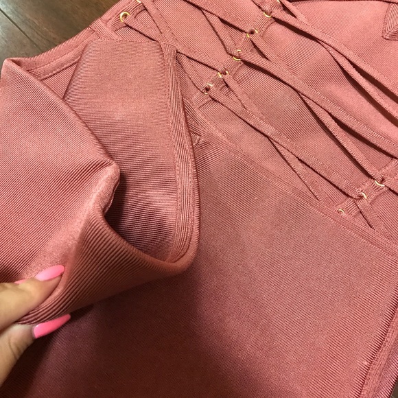 House of CB Bebe Sexy Bodycon Bandage Dress - Picture 8 of 8