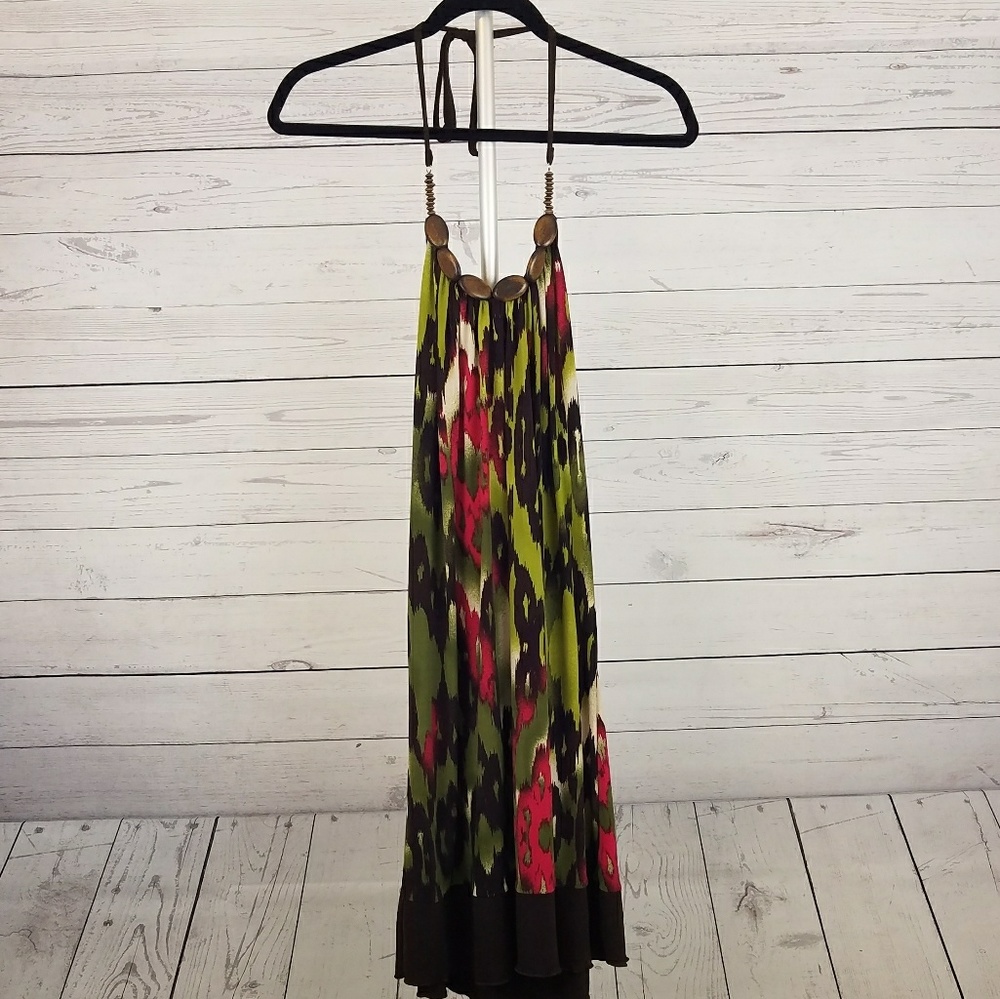 IZ Byer California Halter Dress Size Large