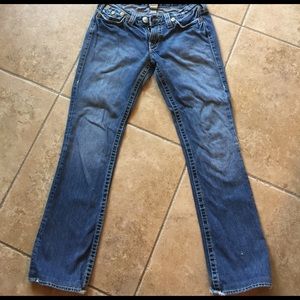 True Religion Billy Big T straight leg jeans