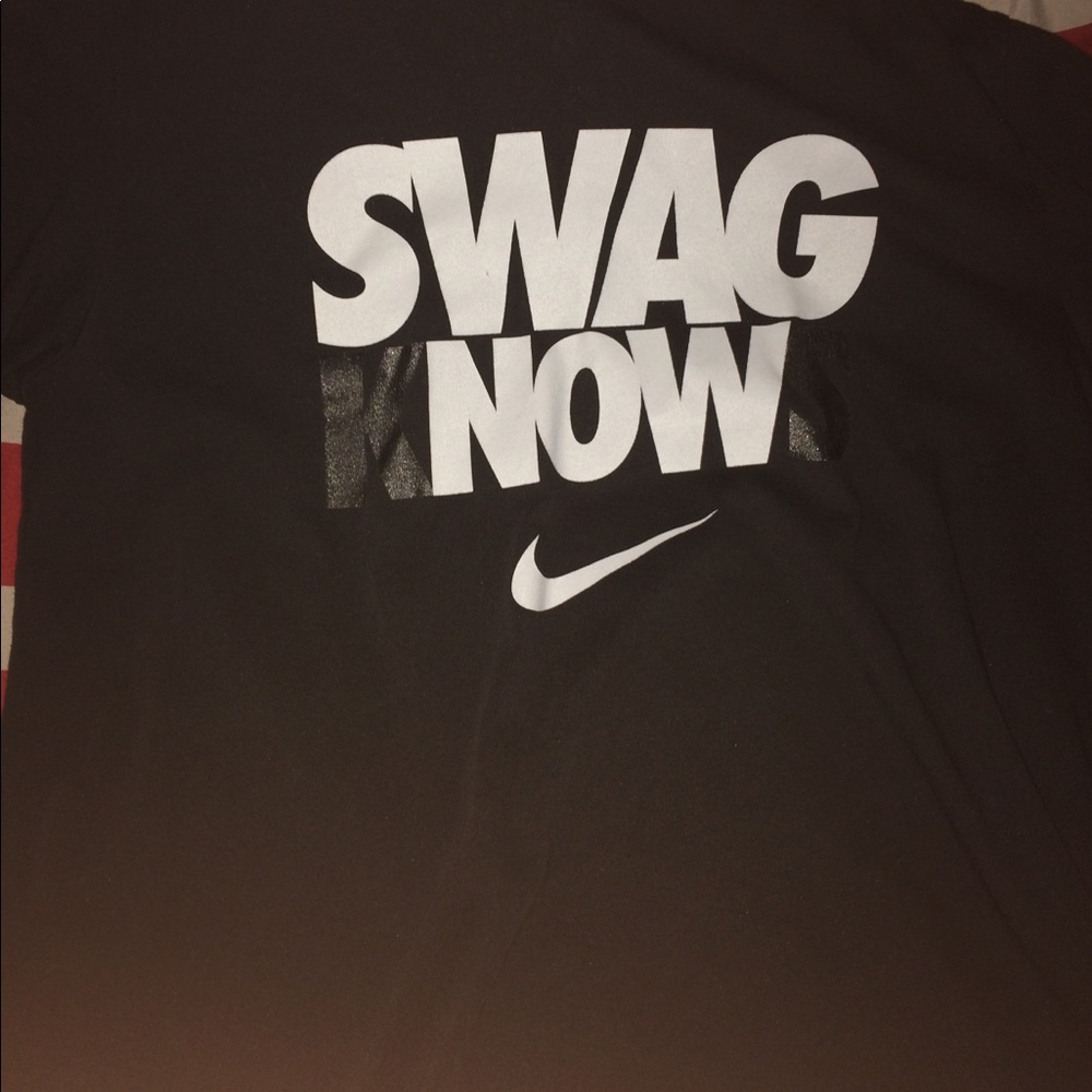 Nike M swag knows shirt