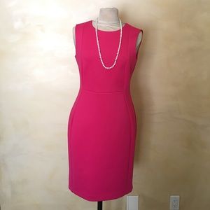 Original Calvin Klein size 10 pink stretchy dress