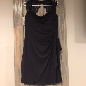Dress Barn plum dress