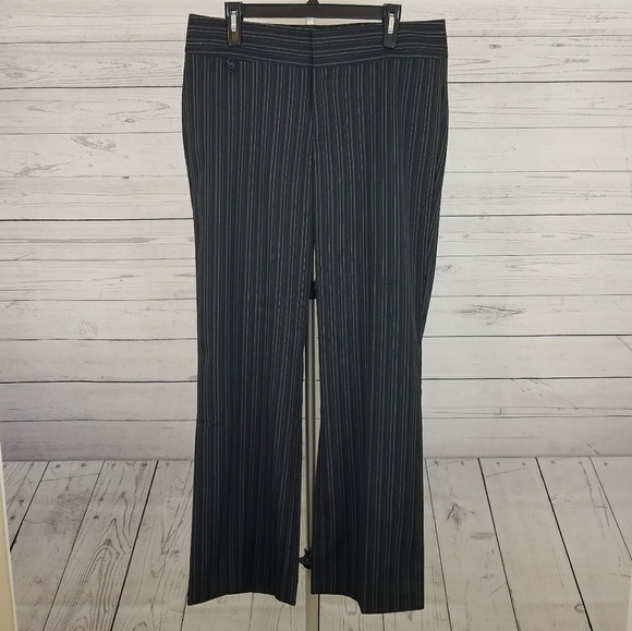Dockers Pants - Dockers Mid Rise Curvy Pinstripe Pants Size 14