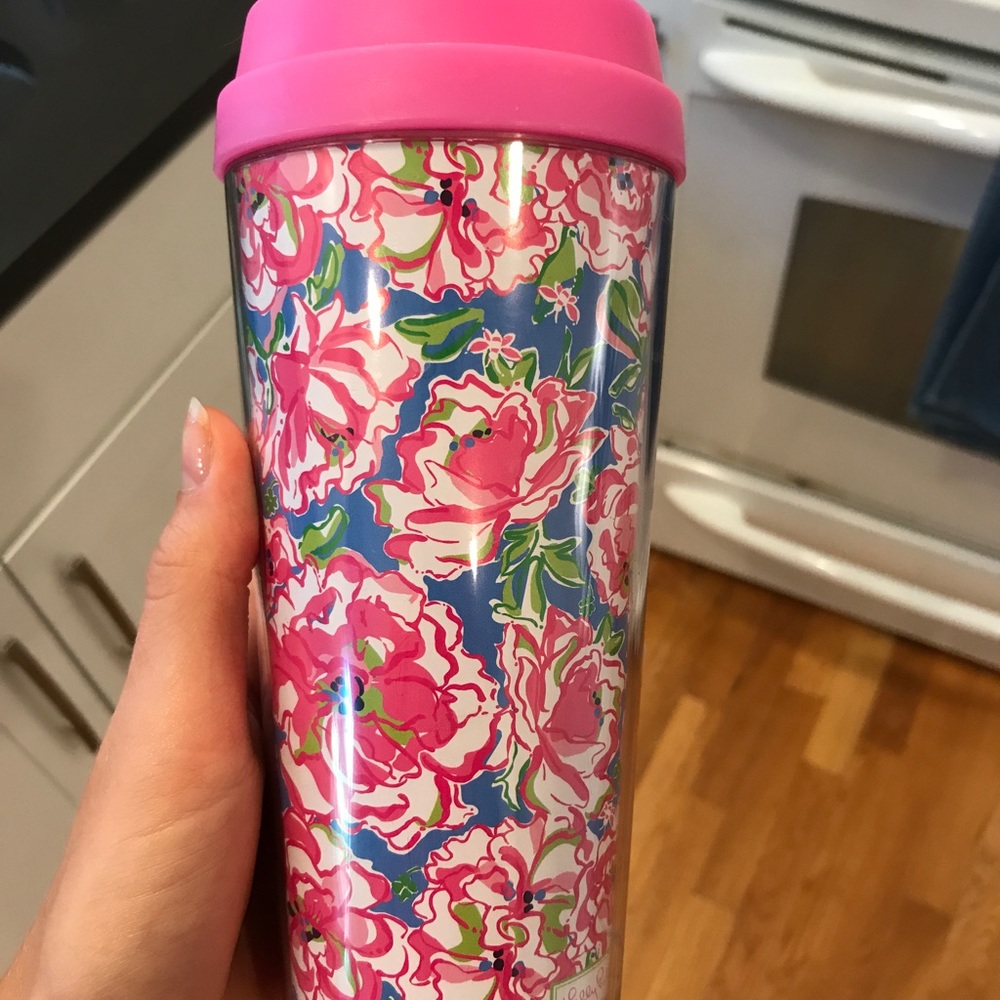Lilly Pulitzer travel mug