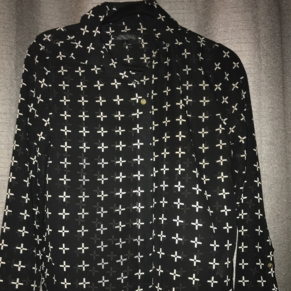 Vans button down