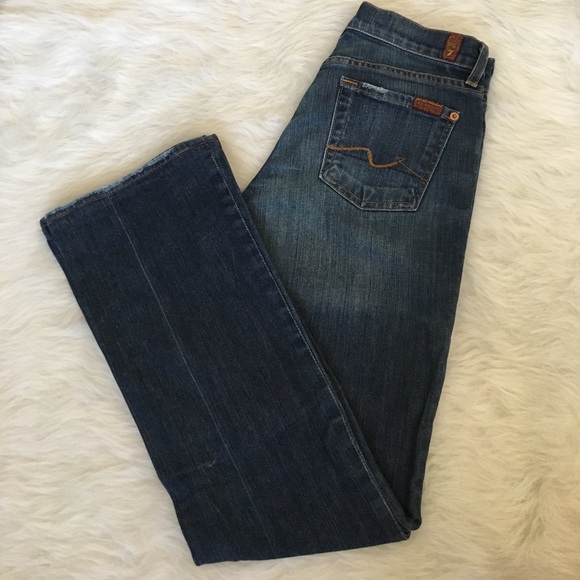 7 For All Mankind Denim - 7 For All Mankind - Low Waist Bootcut Jeans