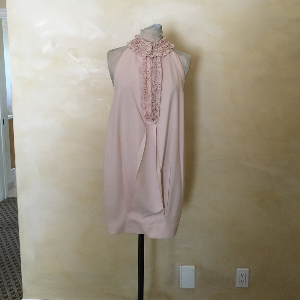 Original Robert Rodriguez size 8 silk pink dress