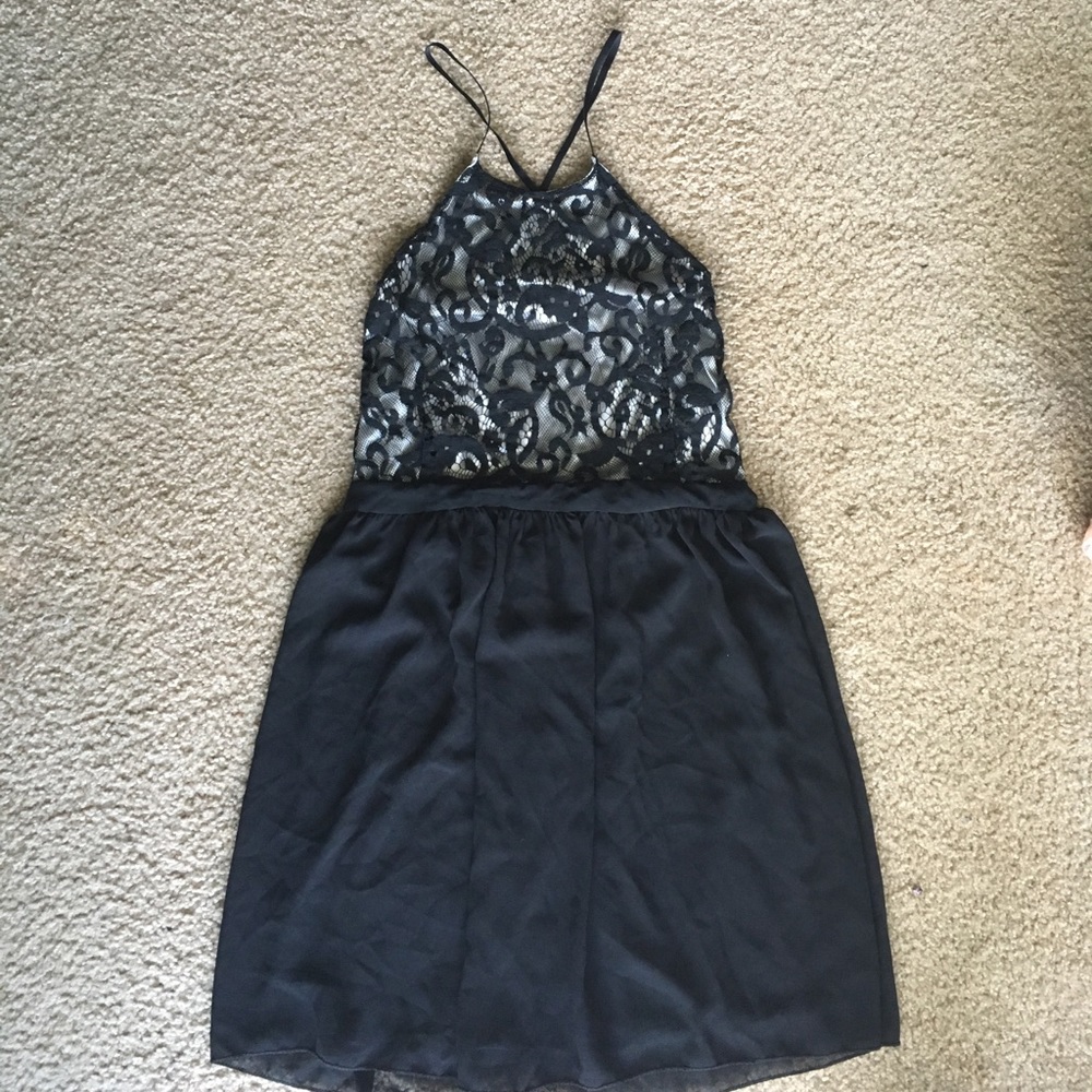 Open Back Criss Cross Strap Dress