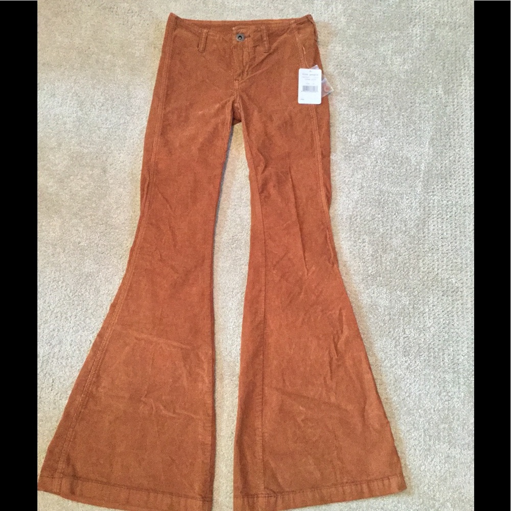 NWT Free People corduroy flare pants