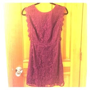 Brand new beautiful deep purple cocktail dress!