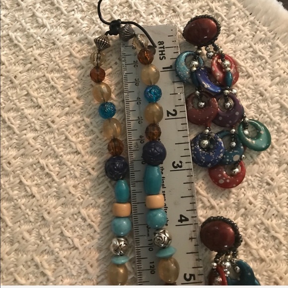 VINTAGE  60's Earrings. Bought on street Denton TX - Picture 2 of 2