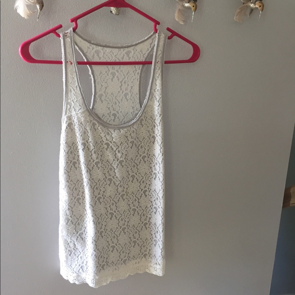 Abercrombie and Fitch lace top, XS