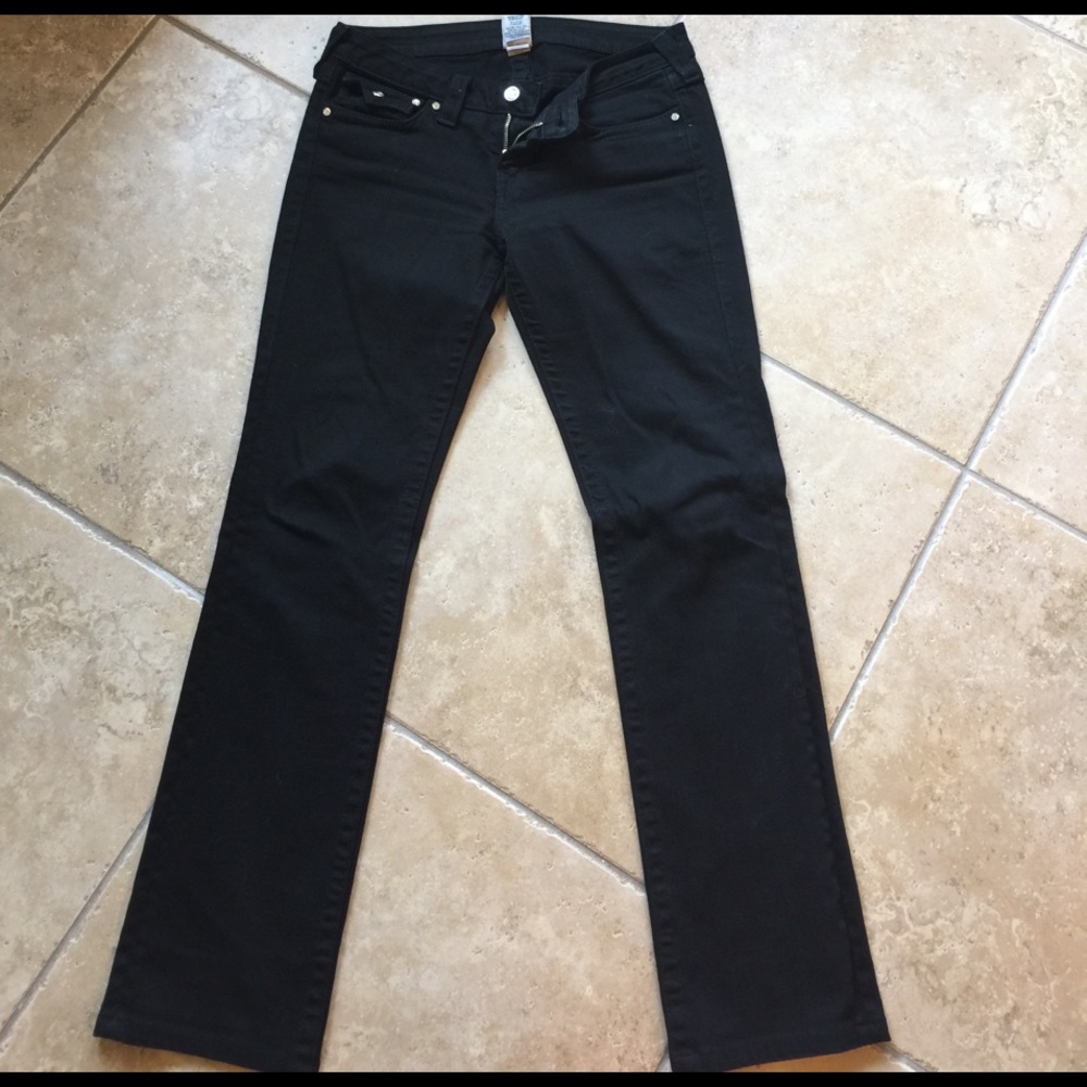 True Religion Disco Billy black jeans