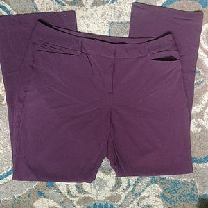 NY and Co dress pants purple 18 tall / long