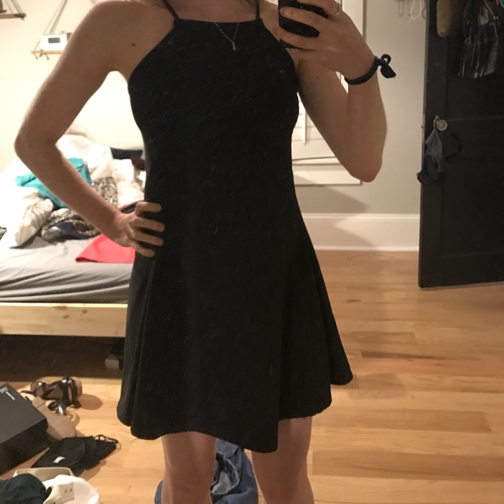 Brandy Melville black dress mini high neck new!!