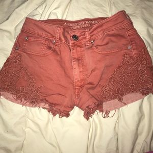 American Eagle Hi-Rise Festival Shorts