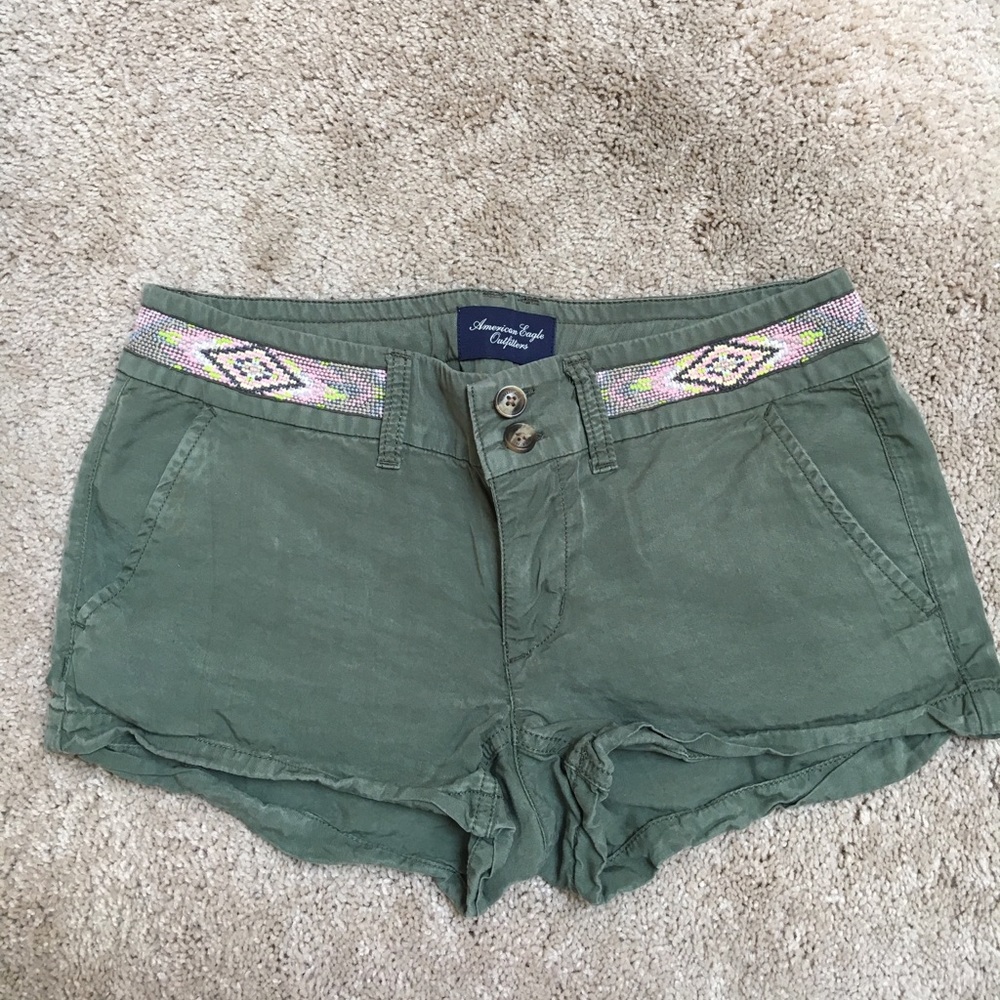 American Eagle Outfitters Olive Shorts