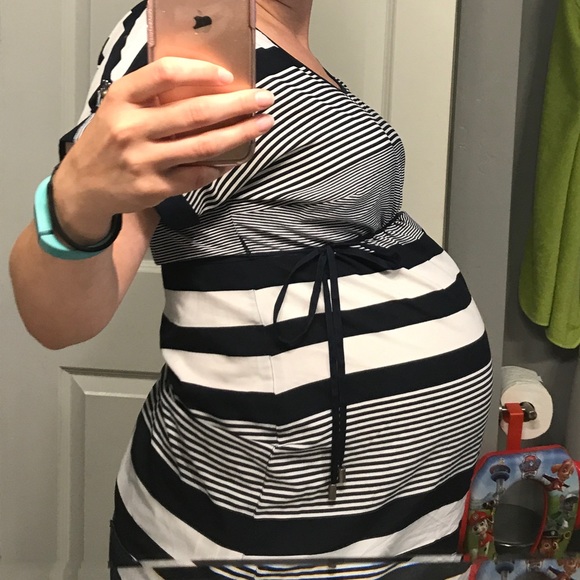 Silky maternity blouse - Picture 2 of 4