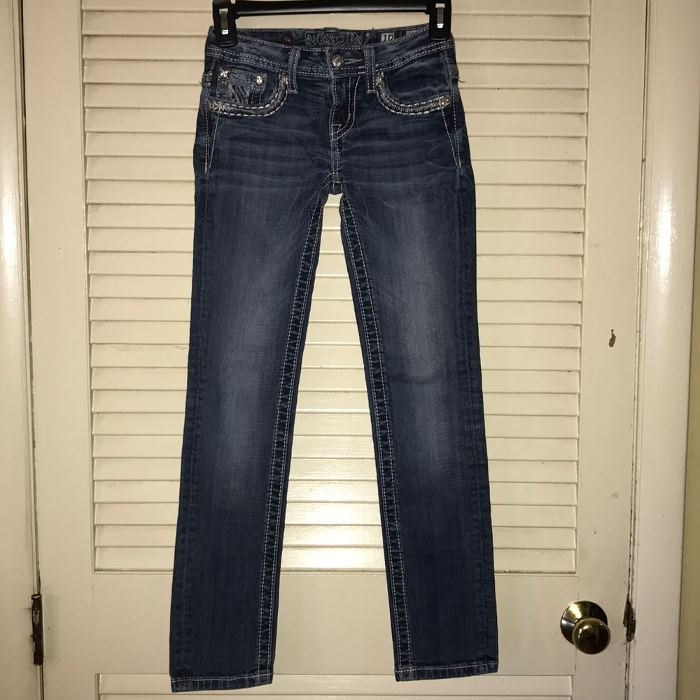 Girls Miss Me Skinny Jeans