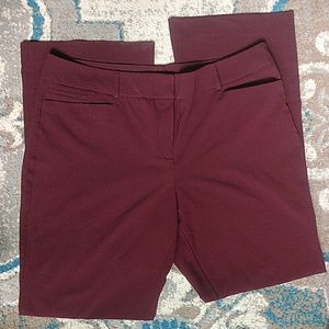 NY and co cranberry dress pants 18 tall / long