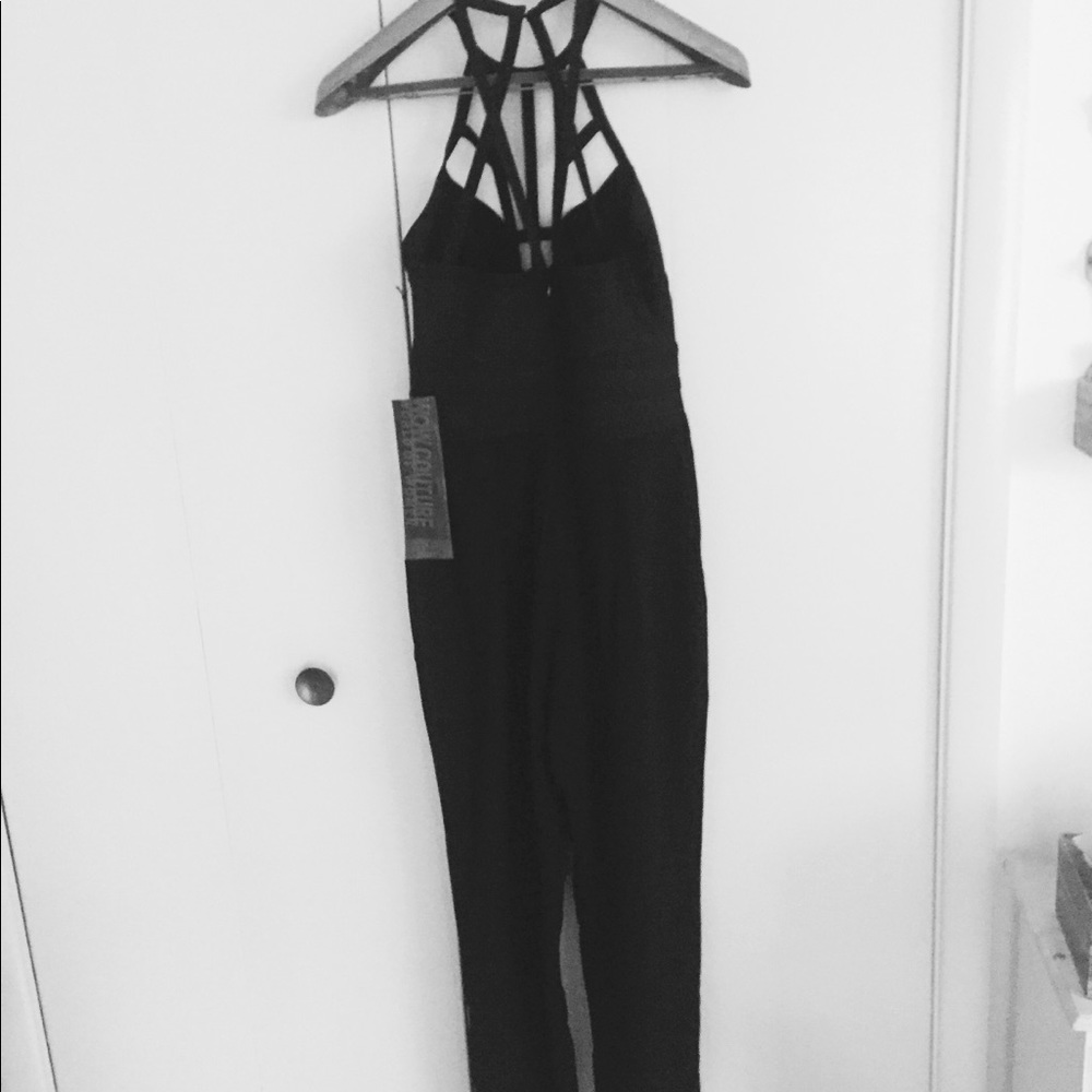 Wow couture black jumpsuit.  New with tags.