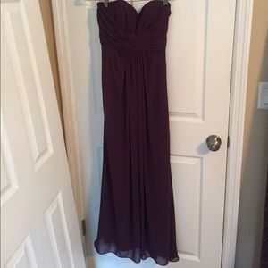 Formal strapless dress