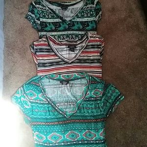 Short sleeve shirt bundle