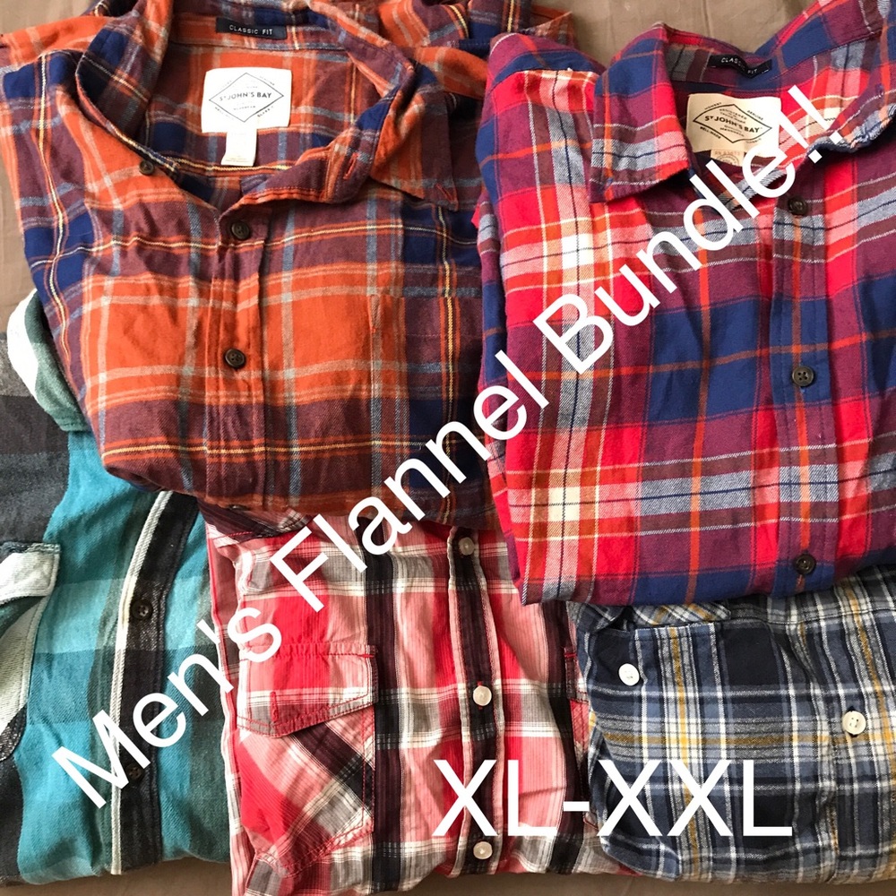 Men's Flannel Bundle Sale!