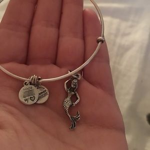Alex & Ani Silver Mermaid