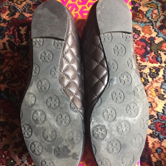 Tory Burch Reva Dk Brown Quilted - Picture 3 of 3