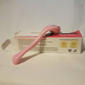 New Pink 540 Microneedle Derma Roller 0.3 mm Home